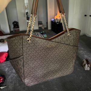 Michael Kors Logo Tote Bag
